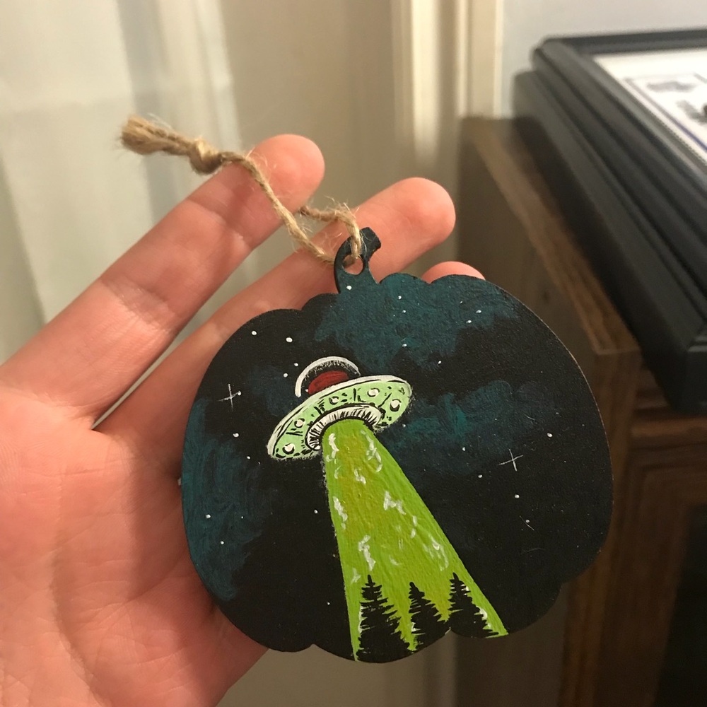 U F O Christmas ornament